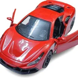 Die Cast Model Car Hot Metal car with Openable Doors and Pull Back Function car-image-3