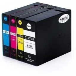 HYNEAR 2700 XL Compatible For Canon IB4070 / MB5070 / MB5370 Printer Black + Tri Color Combo Pack Ink Cartridge-21