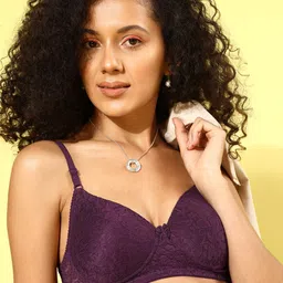 DressBerry Floral Bra - Full Coverage Lightly Padded-15