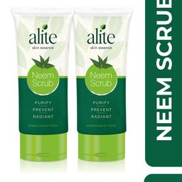 Alite Set Of 2 Neem Scrub For Purifying Skin With Aloevera - 70 g Each-7
