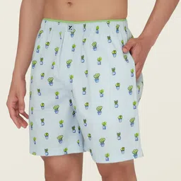 XYXX Men White & Green Printed Cotton Anti-Bacterial Boxers-image-39