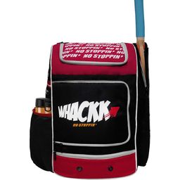 Whackk Unisex Brand Logo Cricket Rucksack with Shoe Pocket-image-40