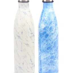 Red Butler White & Blue 2 Pcs Glass Water Bottle 750 ml-image-22