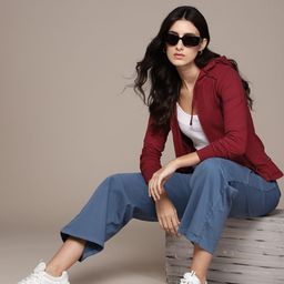 The Roadster Lifestyle Co. Contrast Piping Hooded Sweatshirt-picture-40