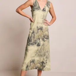 NEXT Print A-Line Midi Dress-picture-19