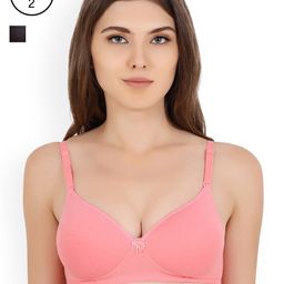 Floret Pack Of 2 Non-Wired Heavily Padded Push-Up Bras-16