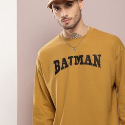 Kook N Keech Men Batman Printed Pure Cotton Sweatshirt-image-33