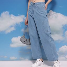 CORSICA Wide Leg Stretchable Jeans-picture-10