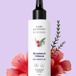 Bare Anatomy Rosemary Hibiscus Hair Growth Oil - 100ml-7