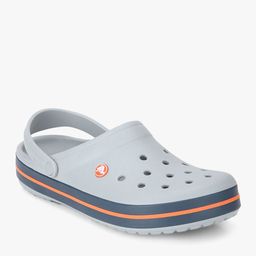 Crocs Unisex Grey Clogs with Cut-Outs-picture-33