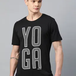 Alcis Men Typography Printed Sports T-shirt-image-86
