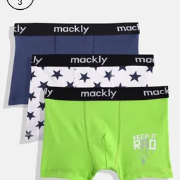 mackly Boys Pack of 3 Printed Boxers-picture-57
