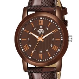 SWADESI STUFF Boys Brown Analogue Watch-6