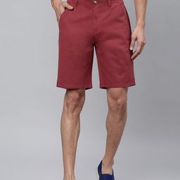 Sweet Dreams Men Maroon Solid Regular Fit Shorts-image-98
