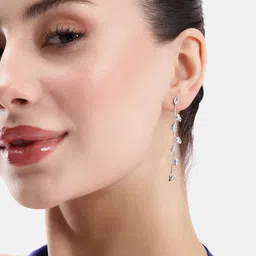 DressBerry Oval Shape Drop Earrings-34