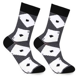 Bonjour Men Patterned Cotton Ankle Length Socks-56
