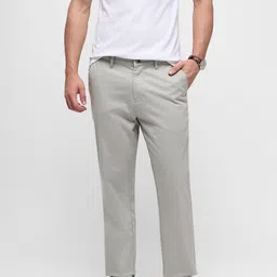 Red Flame Men Relaxed Easy Wash Chinos Trousers-image-92
