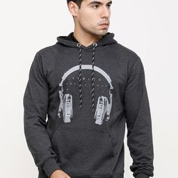 MADSTO Men Charcoal Grey Printed Sweatshirt-image-44