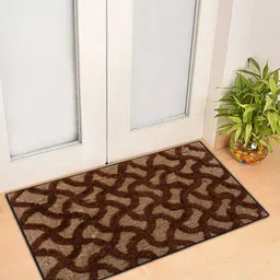Kuber Industries Set of 3 Printed Anti-Slip Doormats-62