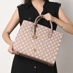 LAVIE Signature Brooklyn Printed Structured Handheld Bag-22