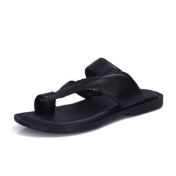Auserio Men Leather Comfort Sandals-image-50