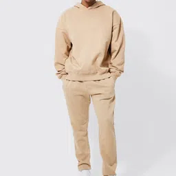boohooMAN Heavyweight Oversized  Hooded Tracksuit-image-91
