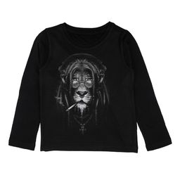 Wear Your Mind Boys Black Printed Round Neck T-shirt-image-87
