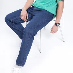 glitchez Men Next-Gen Blues Straight Fit Jeans-image-70