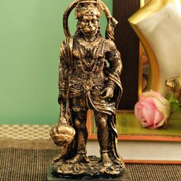 TIED RIBBONS Brown & Black Lord Hanuman Figurine Showpiece-image-39