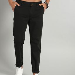 Roadster Men Black Sustainable Chinos-image-29