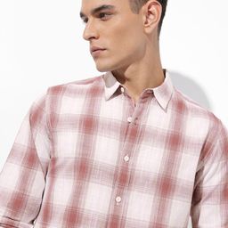 The Roadster Life Co. Checked Pure Cotton Casual Shirt-picture-18