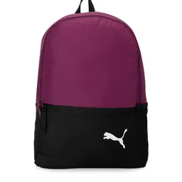 Puma Unisex Black & Pink Colourblocked Backpack-picture-16