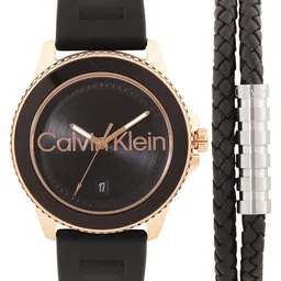 Calvin Klein Men Aqueous Watch with Bracelet Gift Set - CKWBRS7-15