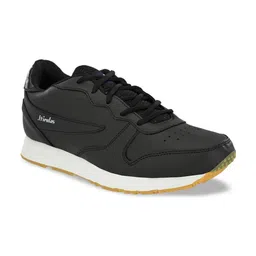 HIROLAS Men Black Running Shoes-image-52