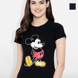 Fabflee Women Multicoloured 4 Printed T-shirt-image-132