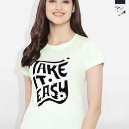 Fabflee Women Multicoloured 4 Printed T-shirt-image-118