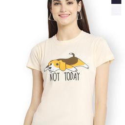 Fabflee Women Multicoloured 3 Printed T-shirt-picture-38