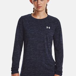 UNDER ARMOUR Self-Designed Full-Sleeves Quick Dry UA Tech Training T-shirt-image-1