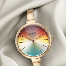 Titan Raga Show Stopper Women Bracelet Style Analogue Watch 95273WM01-image-31