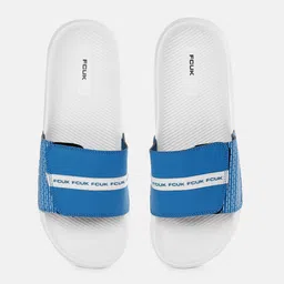 FCUK Men Brand Logo Printed Sliders-image-14