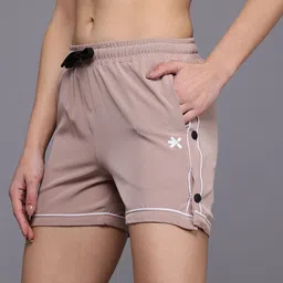 HRX by Hrithik Roshan Women Embellished Lifestyle Shorts-image-31