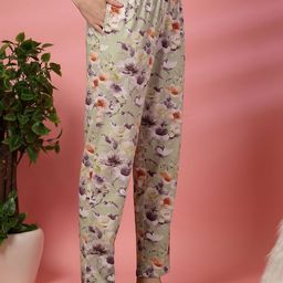ETC Printed Pure Cotton High-Rise Lounge Pant-picture-26