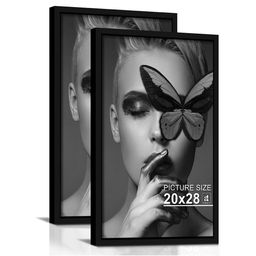 Art Street Black 2Pieces Wooden Wall Photo Frames-image-25