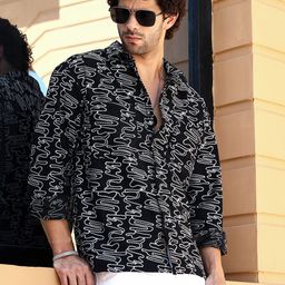 Campus Sutra Men Classic Self Design Casual Shirts-picture-31