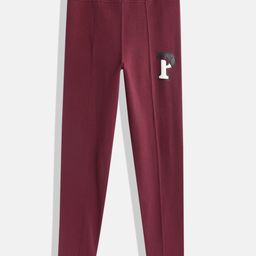Girls Squad Youth High-Waist Solid Leggings-image-13