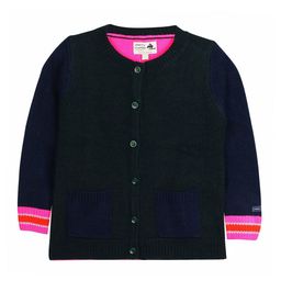 Cherry Crumble Girls Pink & Green Solid Cardigan Sweater-image-12