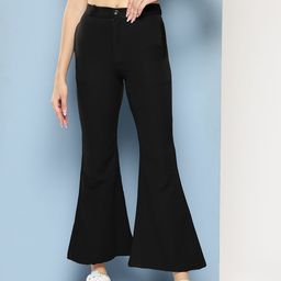 Aarika Women Solid Bootcut Trousers-image-43