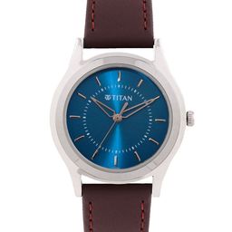 Titan Women Karishma Dial & Leather Straps Analogue Watch 1648SL01-22