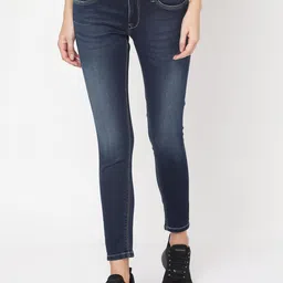 Pepe Jeans Women Blue Skinny Fit Jeans-image-88