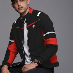 Ducati Brand Logo Printed Padded Jacket-51